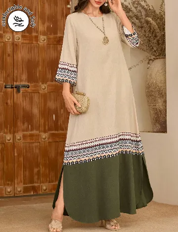 Rochie lunga SHEIN, mix culori