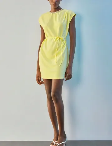 Rochie scurta SHEIN, galben
