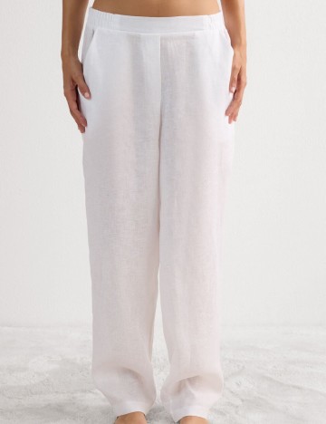 Pantaloni Intimissimi, alb