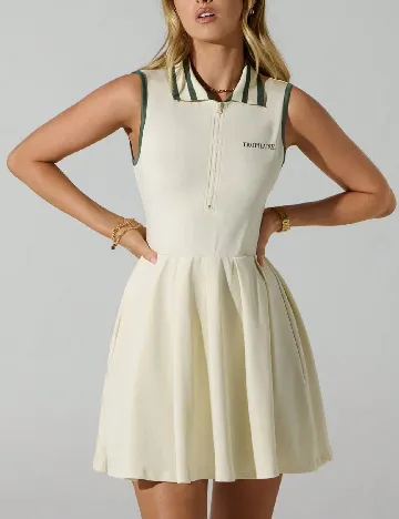 Rochie scurta SHEIN, bej