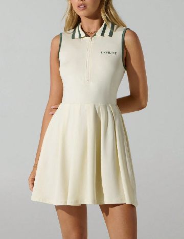 Rochie scurta SHEIN, bej