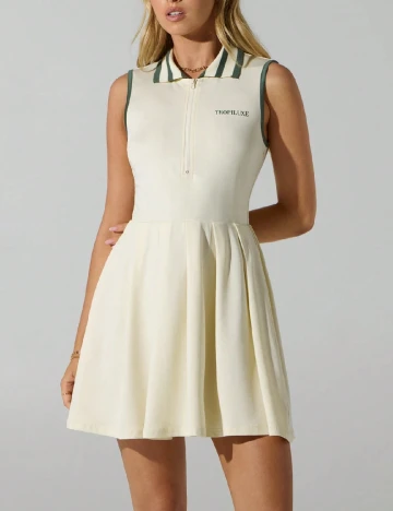 Rochie scurta SHEIN, bej