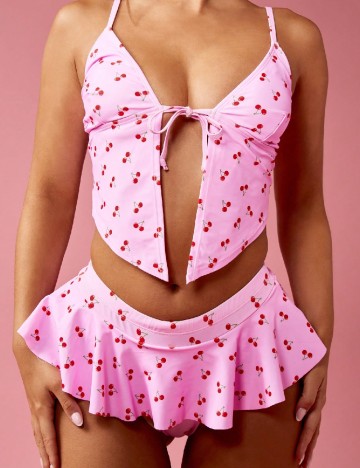 Top de baie Missguided, roz