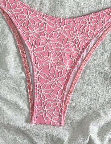 Costum de baie SHEIN, roz
