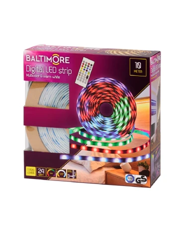 Banda LED Baltimore, mix culori