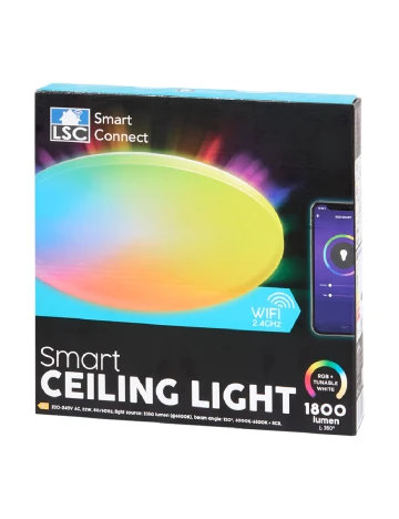 Plafoniera LED LSC, mix culori