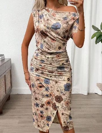 Rochie medie SHEIN, floral print