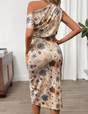 Rochie medie SHEIN, floral print