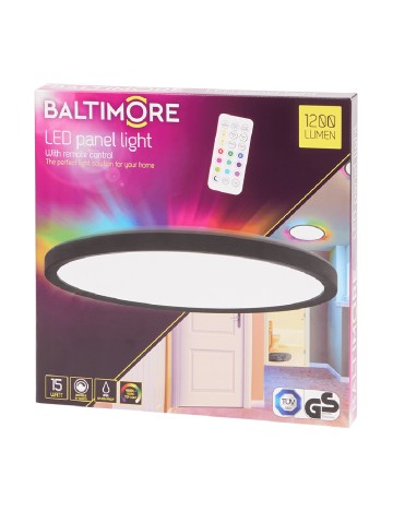 Plafoniera LED Baltimore, mix culori
