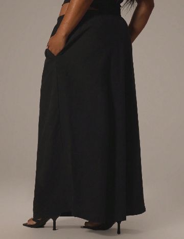Fusta Musera Plus Size, negru