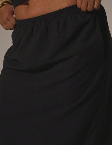 Fusta Musera Plus Size, negru