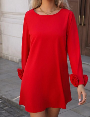 Rochie scurta SHEIN, rosu
