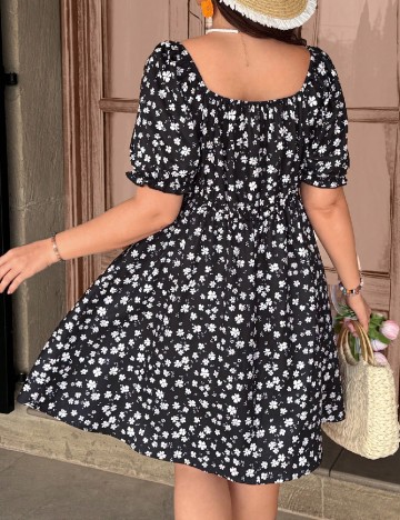 Rochie scurta SHEIN CURVE, negru
