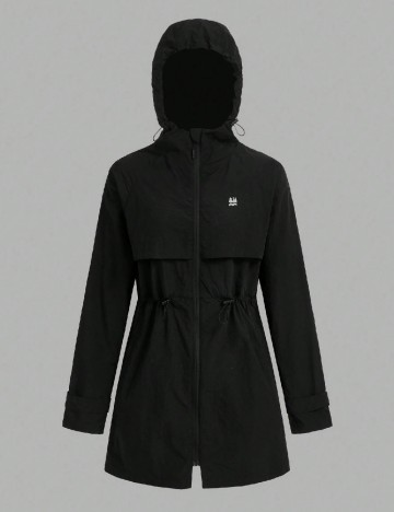 Jacheta impermeabila SHEIN, negru