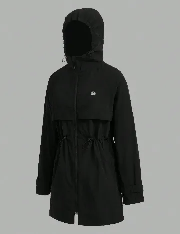 Jacheta impermeabila SHEIN, negru