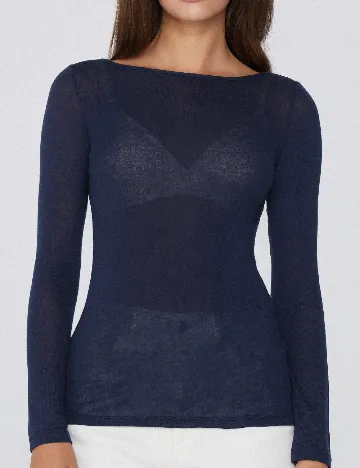 Bluza Tezenis, bleumarin