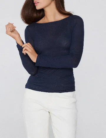 Bluza Tezenis, bleumarin