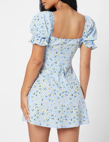Rochie scurta SHEIN, albastru