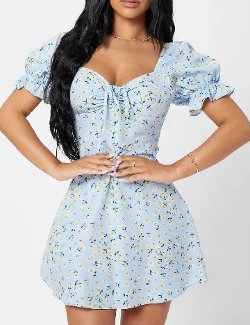 Rochie scurta SHEIN, albastru