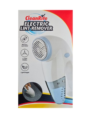 Aparat pentru scame CleanRite, alb/albastru