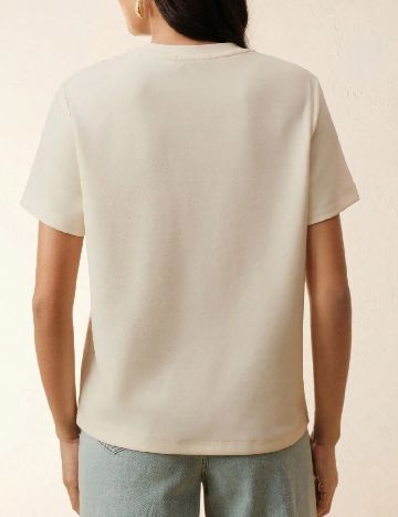 Tricou Anewsta, crem