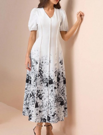 Rochie lunga SHEIN, alb
