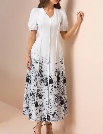 Rochie lunga SHEIN, alb