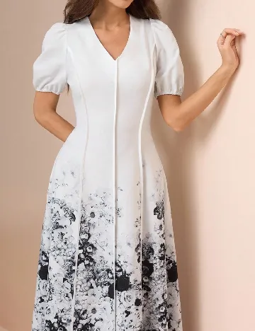 Rochie lunga SHEIN, alb