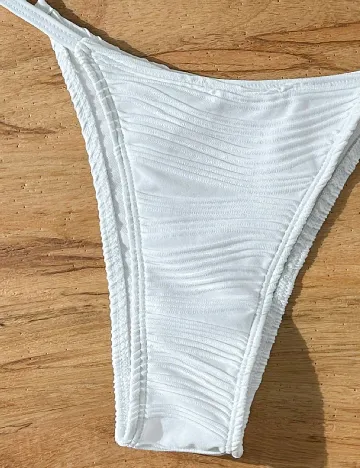 Costum de baie SHEIN, alb