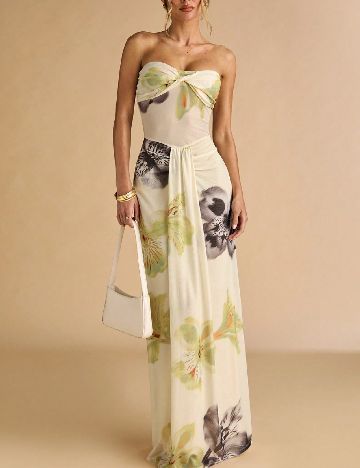 Rochie lunga SHEIN, floral print
