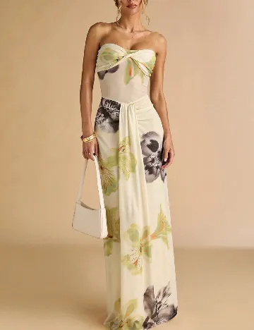 Rochie lunga SHEIN, floral print