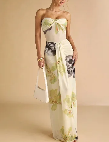 Rochie lunga SHEIN, floral print