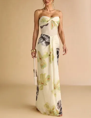 Rochie lunga SHEIN, floral print
