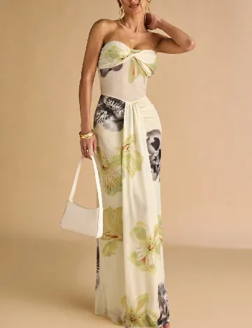 Rochie lunga SHEIN, floral print