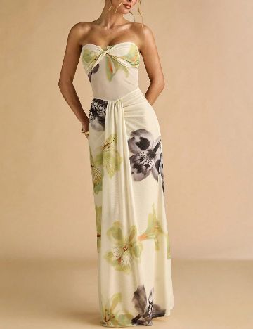 Rochie lunga SHEIN, floral print