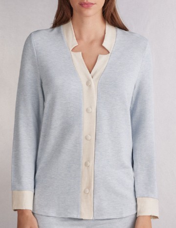 Cardigan Intimissimi, bleu/ecru