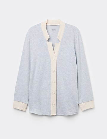 Cardigan Intimissimi, bleu/ecru
