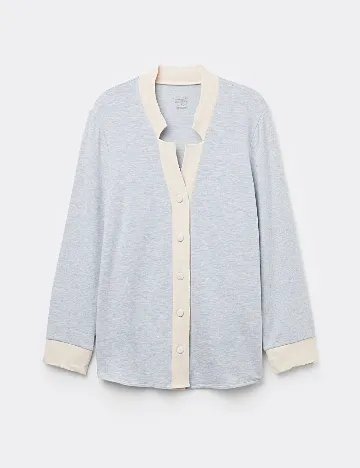 Cardigan Intimissimi, bleu/ecru