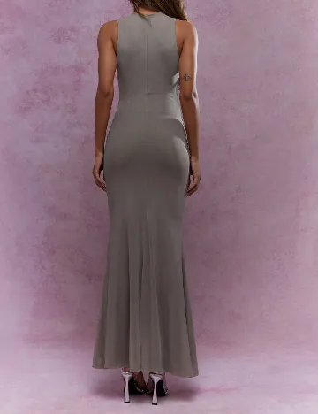 Rochie lunga Missguided, gri