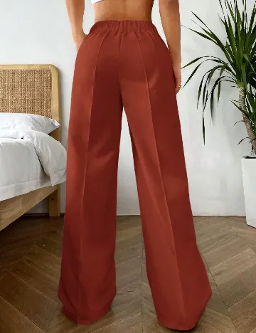 Pantaloni SHEIN, caramiziu