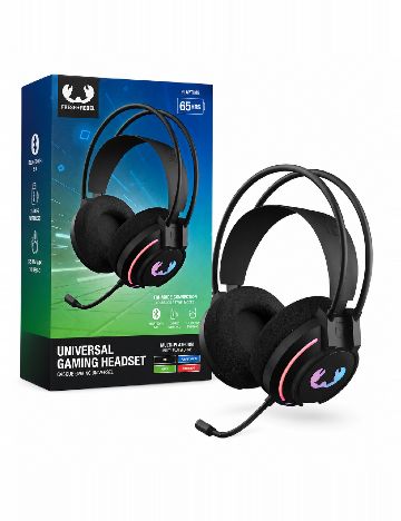 Căști de gaming wireless Fresh 'n Rebel, negru