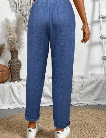 Pantaloni SHEIN, albastru