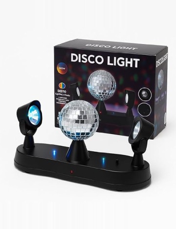 Lumină disco cu glob Eurodomest, mix culori