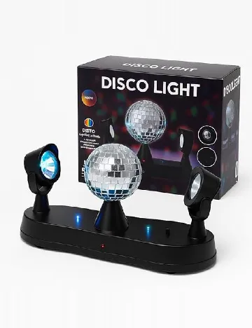 Lumină disco cu glob Eurodomest, mix culori