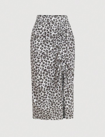 Fusta SHEIN, floral print