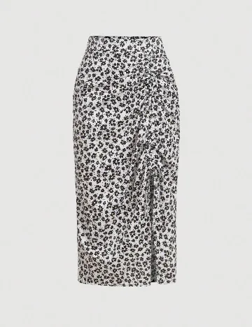 Fusta SHEIN, floral print