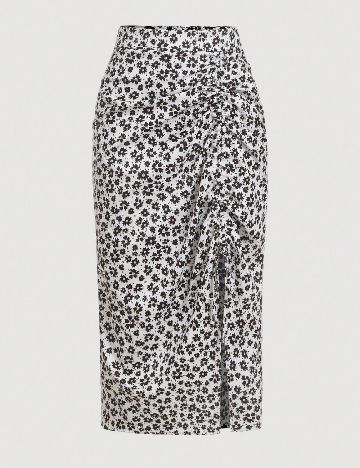 Fusta SHEIN, floral print