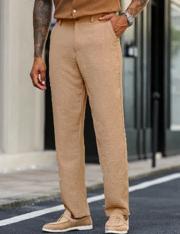 Pantaloni SHEIN, maro
