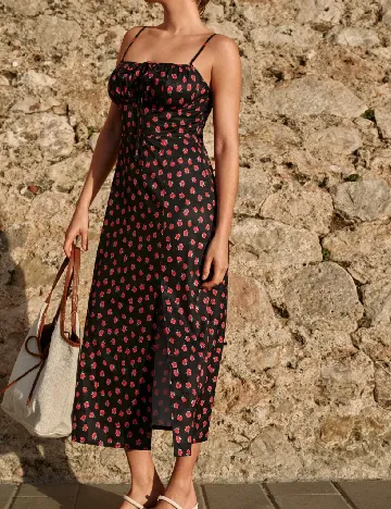 Rochie medie SHEIN, floral print