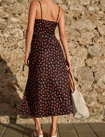 Rochie medie SHEIN, floral print